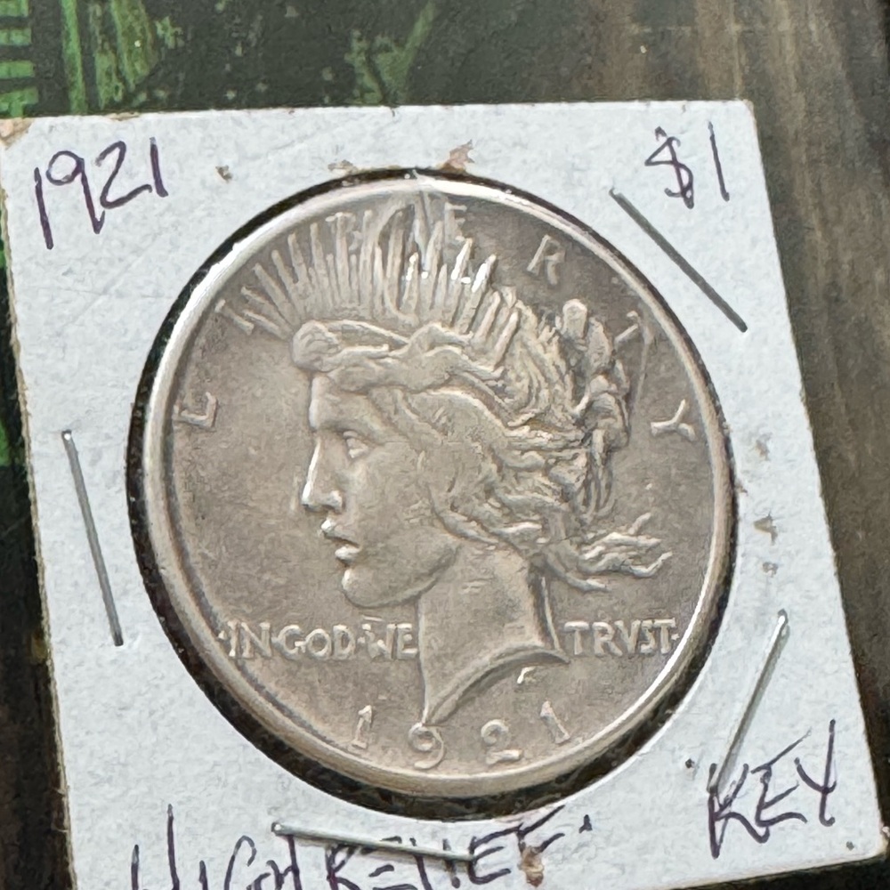 1921 Silver Dollar Coin @dbonick1 you have been hater blocked.
